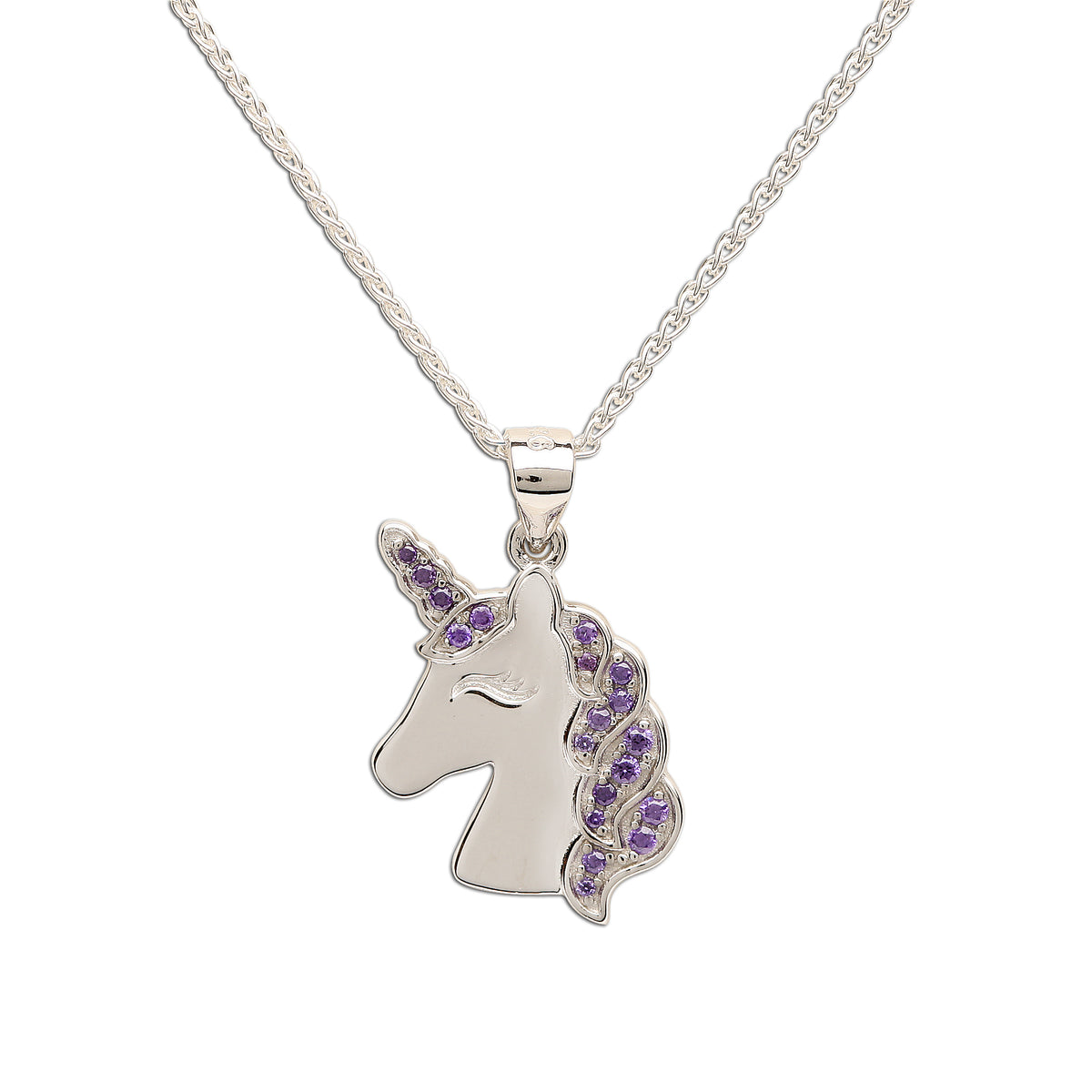 Unicorn Necklace Silver - Unicorn Jewelry - Unicorn Pendant Necklace - –  Shiny Little Blessings USA