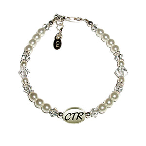 CTR Bracelet White Pearl for Girls