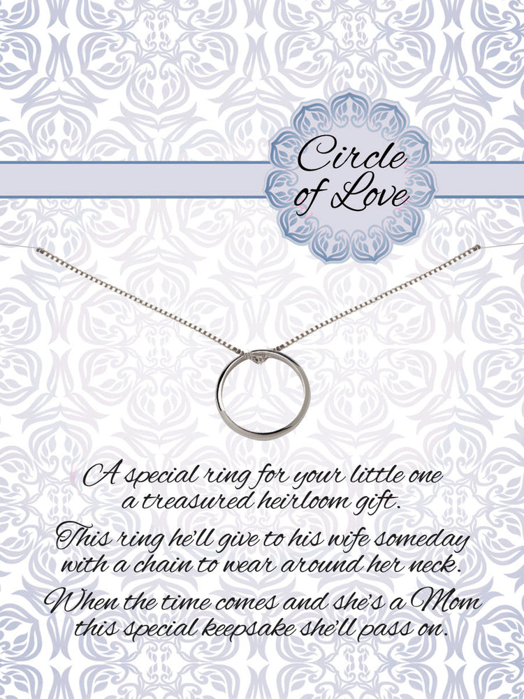 Circle of Love Keepsake Gift for Boy Baby Gift