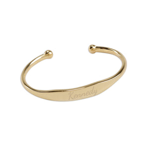 Cuff (Gold) - 14K Gold-Plated Cuff Bracelet for Kids