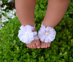 Baby Barefoot Sandal and Headband Set (KSG-121-BFS)