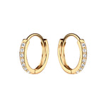 gold plated hoop earrings for little girls