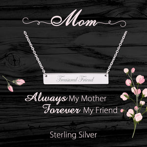 Sterling Silver Meaningful Necklace and Bracelets for Mothers and Moms