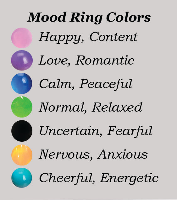 12-Piece Mood Ring Assortment (Round)