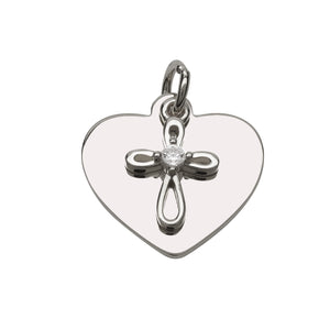 Custom Engraved Heart Charms