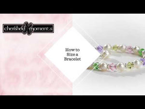 
                
                    Load and play video in Gallery viewer, Sophia - Sterling Silver Pearl Bracelet for Little Girls
                
            