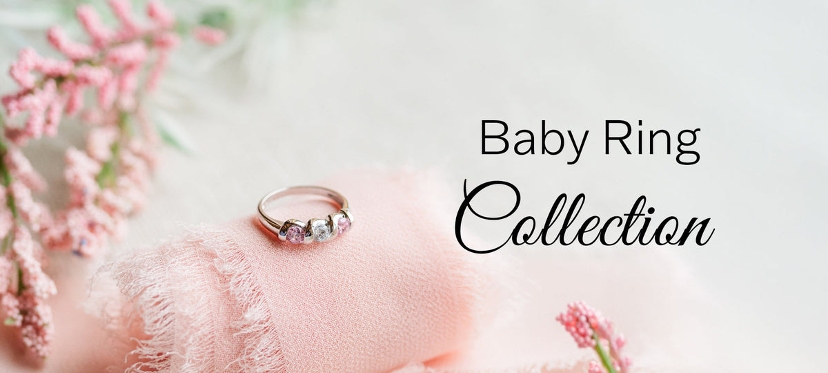 Children's Sterling Silver and 14K Gold Baby Rings for Toddlers ...