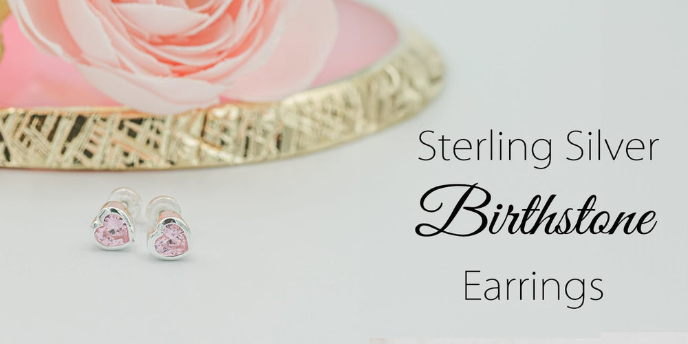 Birthstone Earrings for Children