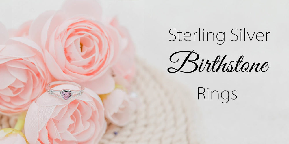 Birthstone Baby Rings