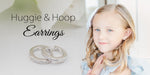 Kids Sterling Hoop and Huggie Earrings