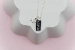 Sterling Silver Children's Dance Necklace - Cherished Moments Jewelry