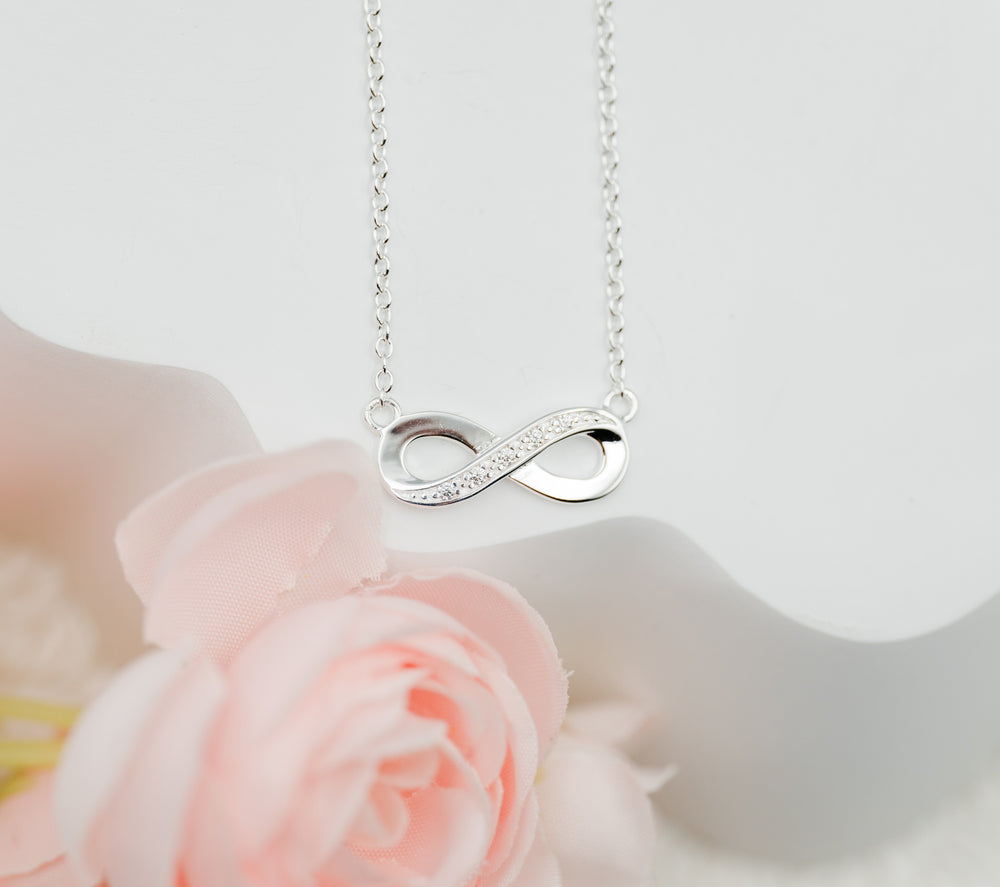 Remembrance Sympathy Gift Infinity Necklace