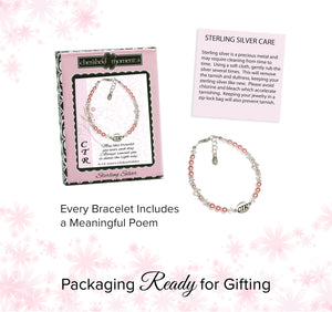 CTR Bracelet Pink Pearl for Girls