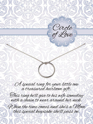 Circle of Love Keepsake Gift for Boy Baby Gift - Cherished Moments Jewelry