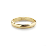 14K Gold-Plated Baby Ring - 2mm Band