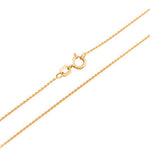 14K Gold-Plated Rolo Chain for Kids, Teens or Women