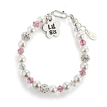 Sterling Silver Little Sister Bracelet - Cherished Moments Jewelry