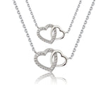 SALE! Mom and Me Necklace 2-Piece Set - Hearts Entwined Forever