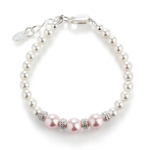 Paige - Sterling Silver Bracelet with Pearls