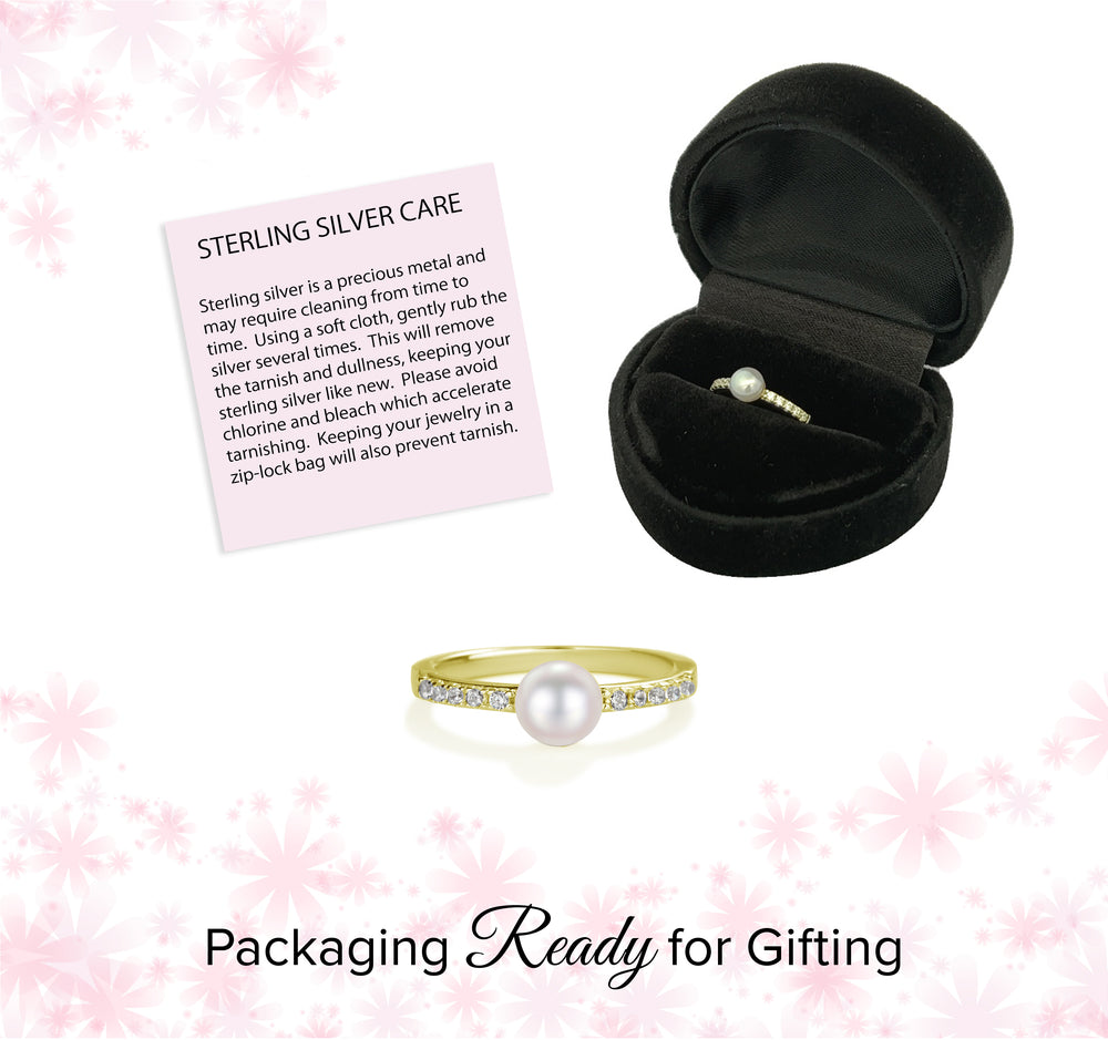 Pearl Baby Ring gift