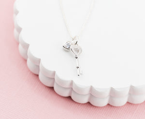 Mom and Me "Key to Your Heart" Necklace 2-Piece Set