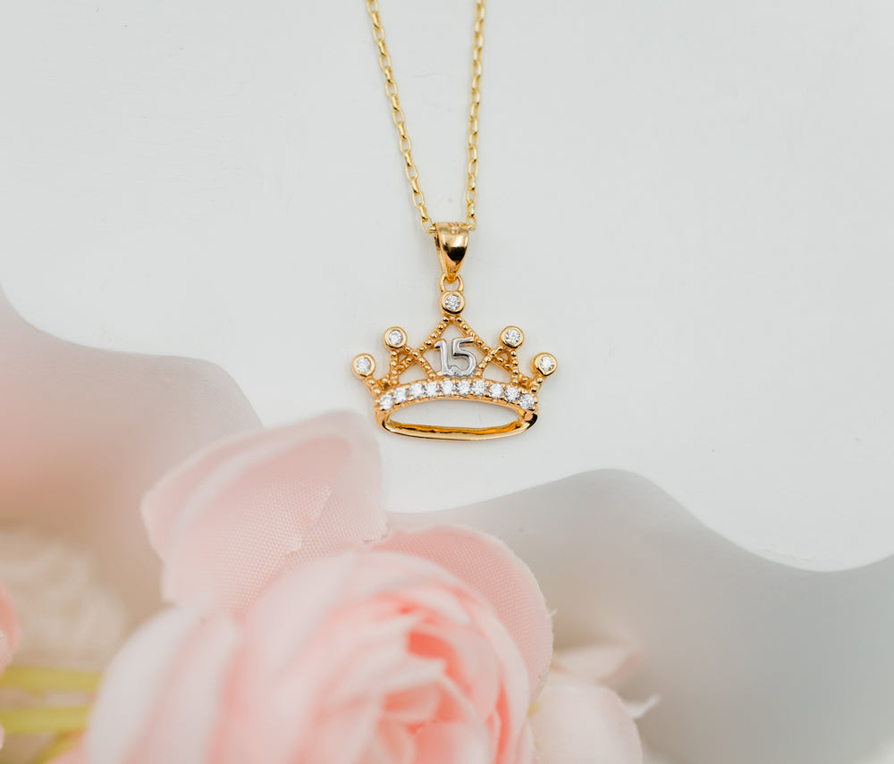 Quinceañera Tiara Necklace