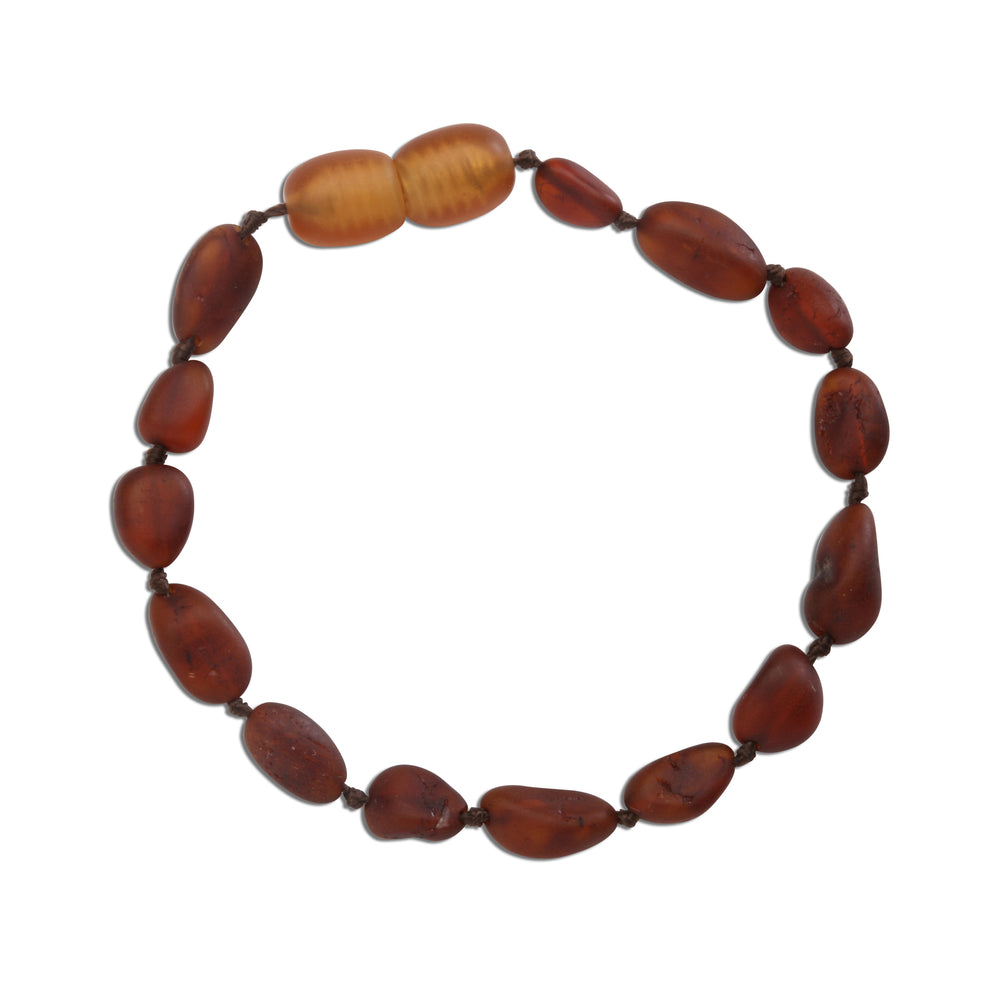 Natural amber beads bracelet | MARITA-VITA.COM