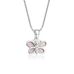 Sterling Silver Butterfly Necklace for Kids