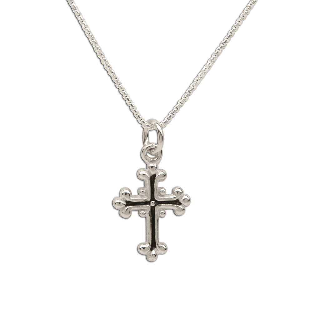 Baby Shower Gift - 14K Gold Cross With Chain – Baby Beau and Belle