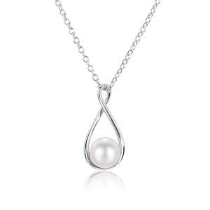 Drop of Faith Pearl Necklace (DOF-18)