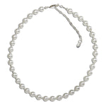 Girls White Pearl Necklace for Kids