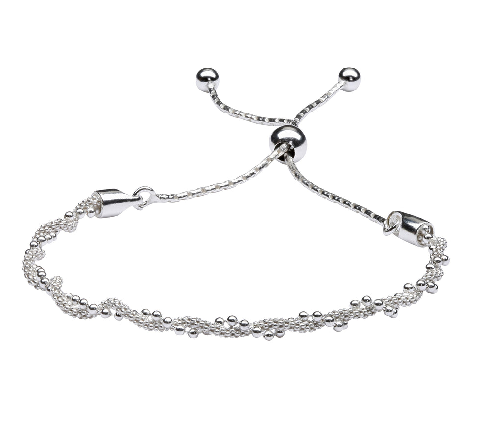 Precious Metal-Plated Sterling Silver Pavé Slider Bracelet | Michael Kors  Canada