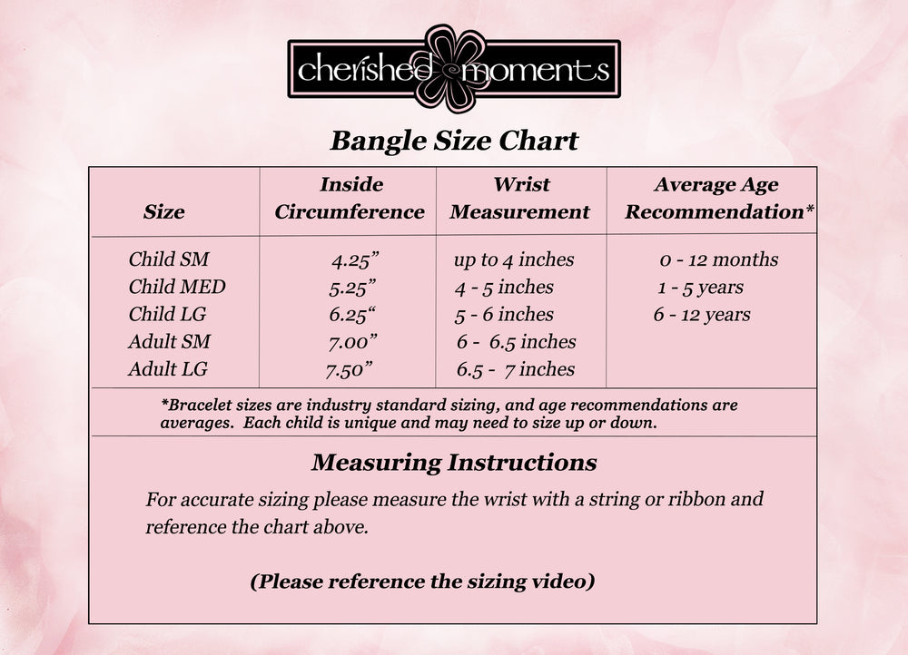 Bangle (Classic) - Sterling Silver Baby Bangle Bracelet