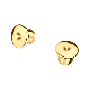 
                
                    Load image into Gallery viewer, Sterling Silver or 14K Gold-Plated Screw Back Replacements
                
            