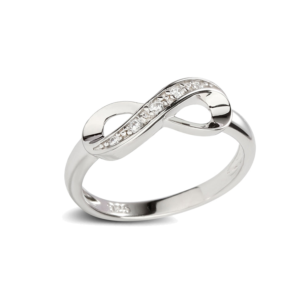 
                
                    Load image into Gallery viewer, Remembrance Sympathy Gift Infinity Ring
                
            