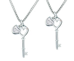 Mom and Me "Key to Your Heart" Necklace 2-Piece Set