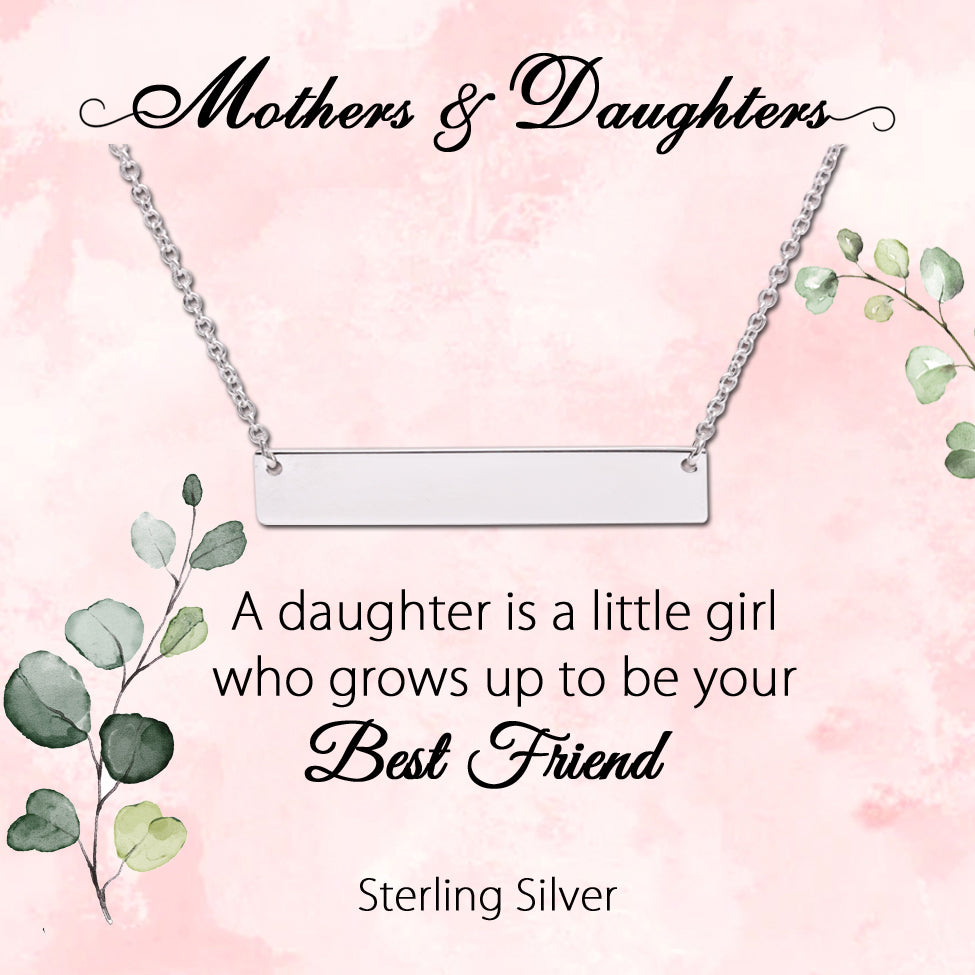 
                
                    Load image into Gallery viewer, Sterling Silver Mother and Daughter Meaningful jewelry Gift
                
            