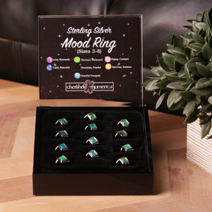 12-Piece Square Color Changing Mood Ring Assortment for Kids & Women –  Cherished Moments Jewelry