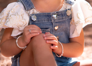 sterling silver bracelet for little girls