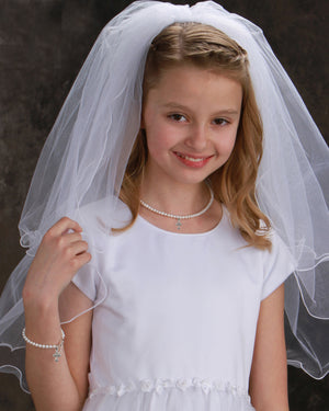 
                
                    Load image into Gallery viewer, First communion bracelet for girls
                
            