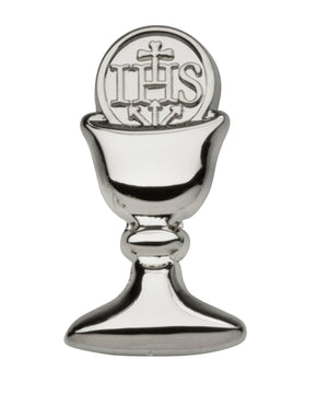 silver chalice first communion gift for boys