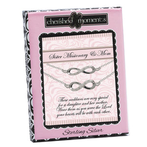 
                
                    Load image into Gallery viewer, LDS Sister Missionary and Mom Necklace Set
                
            