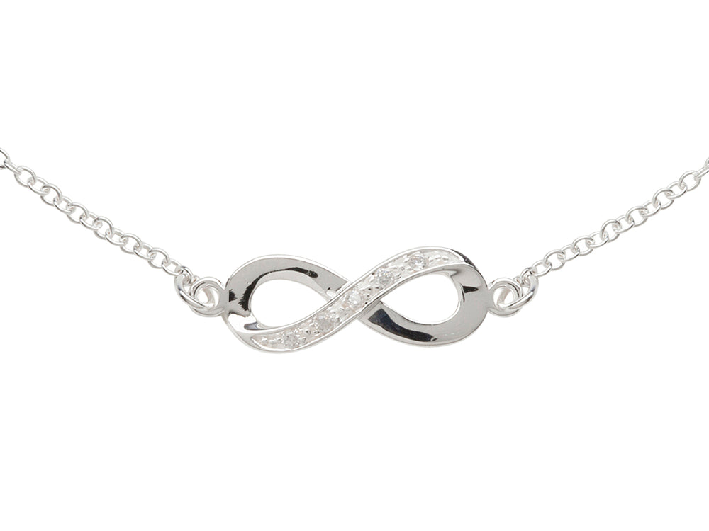 
                
                    Load image into Gallery viewer, LDS Sister Missionary Infinity Necklace
                
            