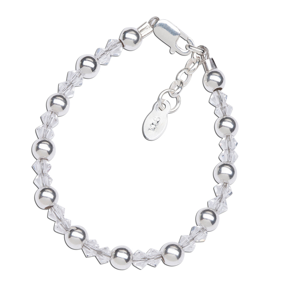 
                
                    Load image into Gallery viewer, Children&amp;#39;s sterling silver bracelet
                
            