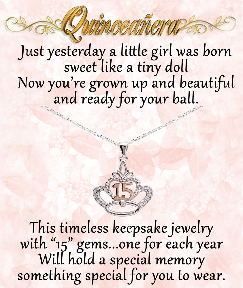 Daughter Necklace, Niece Necklace, 15Th Birthday Gift For Her, Gift Fo –  Rakva